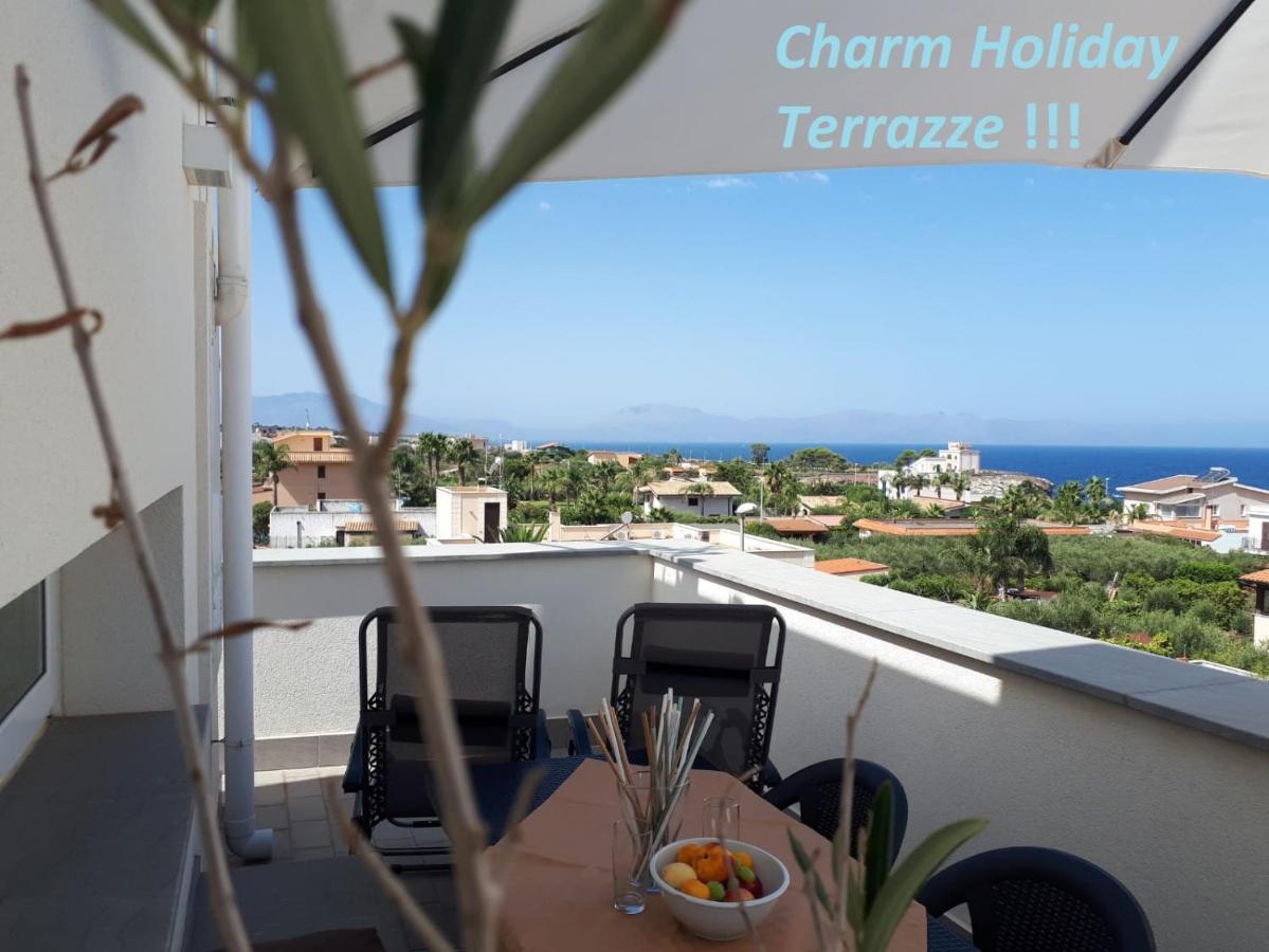 Charm Holiday Villa Terrasini Eksteriør bilde